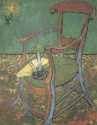 Vincent Van Gogh Paul Gauguin's Armchair (nn04) oil on canvas